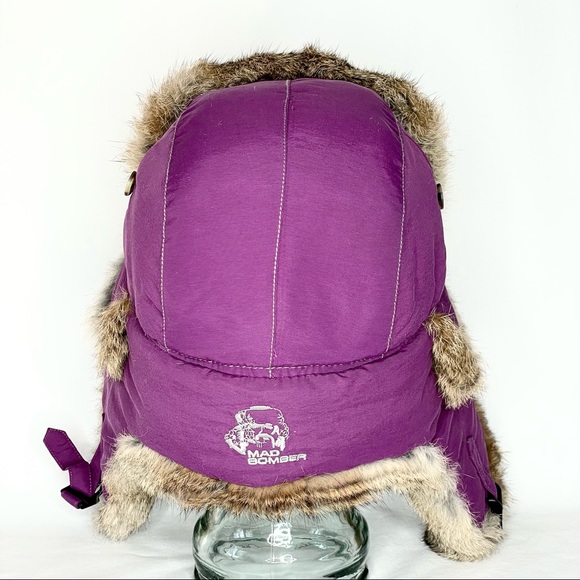 Mens Size Medium Purple Mad Bomber 